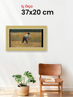 Hars Royal Klasik Desenli Çok Renkli Çerçeve 37 x 20 cm Camlı