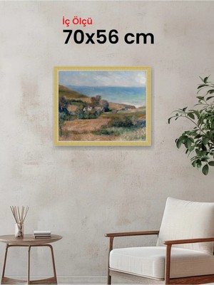 Hars Royal Klasik Desenli Çok Renkli Çerçeve 70 x 56 cm Şeffaf Korumalı Pvc