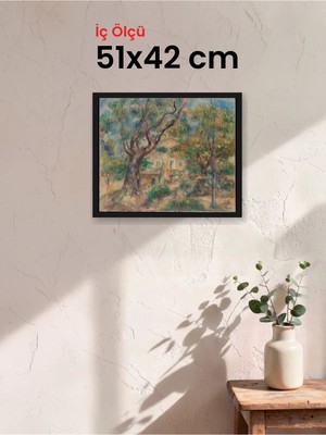 Hars Slim Ince Profil Siyah Çerçeve 51 x 42 cm Camlı
