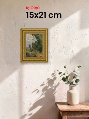 Hars Gallery Klasik Altın Çerçeve 15 x 21 cm Camlı