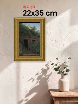Hars Gallery Klasik Altın Çerçeve 22 x 35 cm Şeffaf Korumalı Pvc
