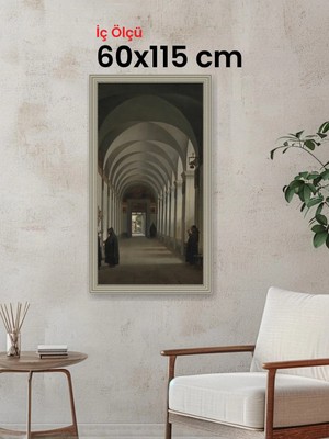 Hars Gallery Klasik Gümüş Çerçeve 60 x 115 cm Şeffaf Korumalı Pvc