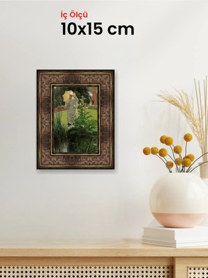 Hars Heritage Eskitme Kahverengi Çerçeve 10 x 15 cm Camlı