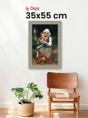 Hars Gallery Klasik Gümüş Çerçeve 35 x 55 cm Camlı