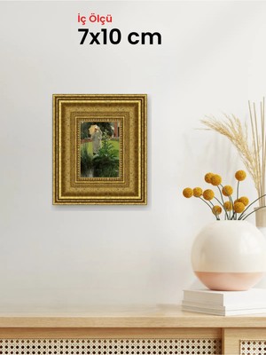Hars Gallery Klasik Altın Çerçeve 7 x 10 cm Camlı