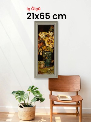 Hars Gallery Klasik Gümüş Çerçeve 21 x 65 cm Camlı