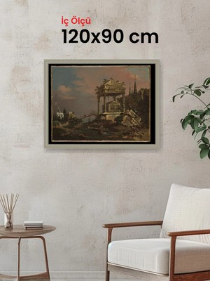 Hars Gallery Klasik Gümüş Çerçeve 120 x 90 cm Şeffaf Korumalı Pvc