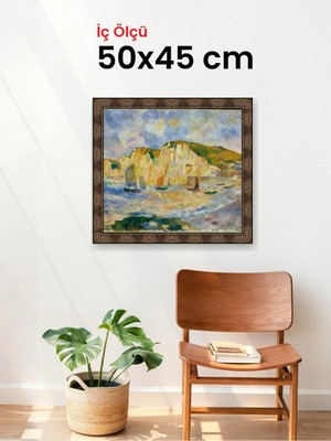Hars Heritage Eskitme Kahverengi Çerçeve 50 x 45 cm Camlı