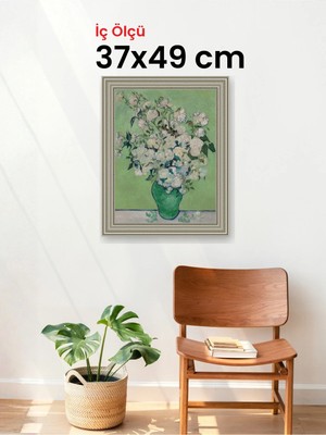 Hars Gallery Klasik Gümüş Çerçeve 37 x 49 cm Camlı