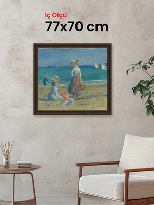 Hars Gallery Klasik Kahverengi Çerçeve 77 x 70 cm Camlı