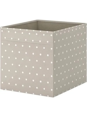 IKEA Dröna Kutu , Bej, 33X38X33 cm