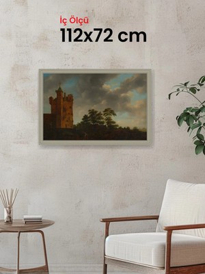 Hars Gallery Klasik Gümüş Çerçeve 112 x 72 cm Camlı