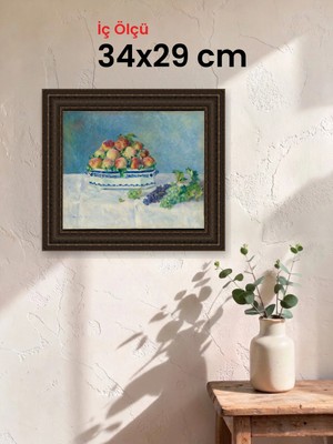 Hars Gallery Klasik Kahverengi Çerçeve 34 x 29 cm Camlı