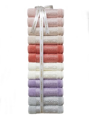 Özdilek Dory Yüz Havlusu 12 Adet-6 Renk- 50X80 cm