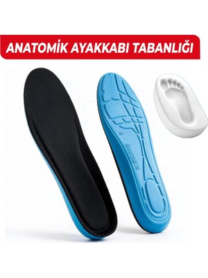 Ayakkabı Tabanlığı, Memory Foam Hafızalı Tabanlık, Yumuşak Sünger Iç Taban, Darbe Emici, Günlük Yürüyüş, Spor, Koşu Için Konforlu Iç Tabanlık, Ayakkabı Keçesi (42-43)