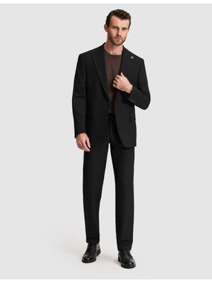 Pierre Cardin Siyah Slim Fit Takım Elbise 50331695 VR046