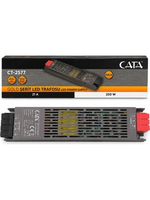 Cata CT-2577V 12V 250W 21A Şerit LED Trafosu LED Power Supply