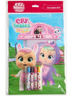 Koton Cry Babies Lisanslı Çok Renkli Boyama Seti