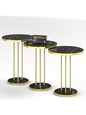 Ny Joy Gold Terra Zigon Bendir Siyah 3'lü