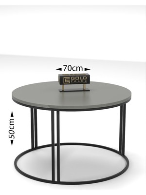 Ny Joy Special Orta Sehpa Efes Beyaz 70 cm