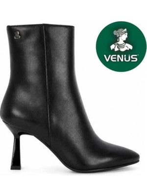 Venüs 2554002K Business  Hakiki Deri Klasik Topuklu Kadın Bot