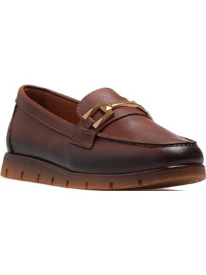 Venüs 25075610K Hakiki Deri Anatomik Esnek ve Comfort Tabanlı Günlük Loafer Kadın Ayakkabı