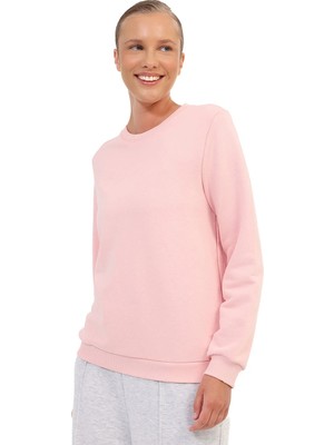 Lumberjack Sweatshirt Kadın Pembe Wb 16 Ammy-C