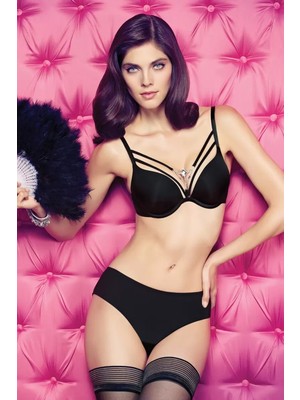 Esranın Dünyası Gorbus Foam Cup Push Up Bra, Siyah Renk  Konforlu ve Şık Sütyen