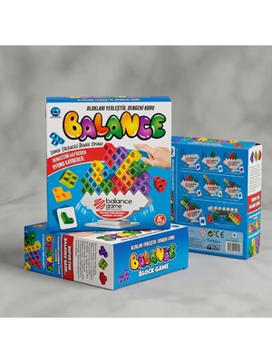 Bakgelal Balance Block Game Eğlenceli Denge ve Blok Yerleştirme Oyunu – Çocuk ve Aile Zeka Oyunu