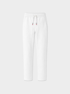 Erkek Ekru Esnek Dokulu Regular Fit Jogger Pantolon