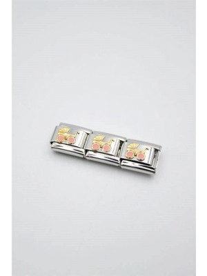 Pileli Store 3'lü Charm - Gümüş