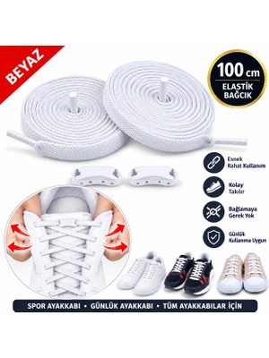 Airyfoot Takbırak Lastikli Ayakkabı Bağcığı, Bağlanmayan Akıllı Bağcık