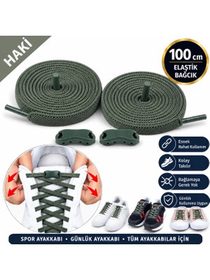 Airyfoot Takbırak Lastikli Ayakkabı Bağcığı, Bağlanmayan Akıllı Bağcık