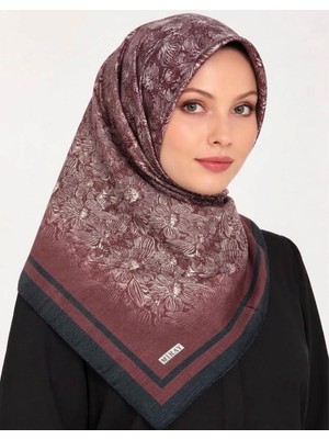 Miray Nevada Büyük Boy Organik Pamuk Eşarp - 120 x 120 - 6731