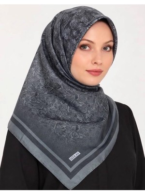 Miray Nevada Büyük Boy Organik Pamuk Eşarp - 120 x 120 - 6731-14