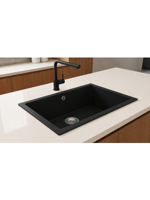 Real Stone Realstone K013 Gordion Granit Evye 770x475 mm Siyah