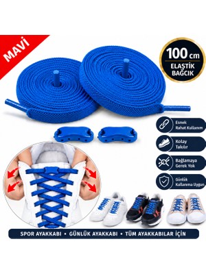 Airyfoot Takbırak Lastikli Ayakkabı Bağcığı, Bağlanmayan Akıllı Bağcık