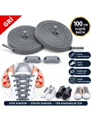 Airyfoot Takbırak Lastikli Ayakkabı Bağcığı, Bağlanmayan Akıllı Bağcık