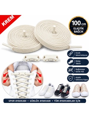 Airyfoot Takbırak Lastikli Ayakkabı Bağcığı, Bağlanmayan Akıllı Bağcık