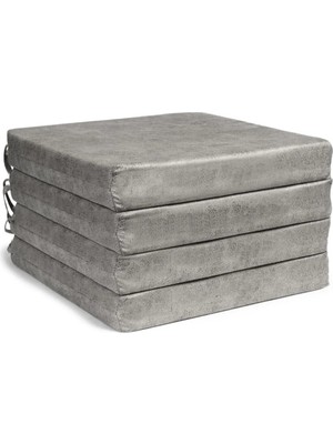 Maison Luré Sandalye Minderi 40 x 40 x 5 cm Plasti̇k Sandalye ve Koltuk Mi̇nderi̇ 4 Adet
