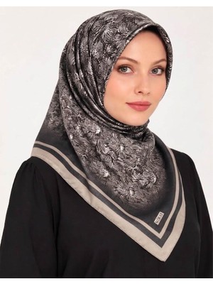 Miray Nevada Büyük Boy Organik Pamuk Eşarp - 120 x 120 - 6730-05