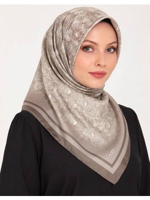 Miray Nevada Büyük Boy Organik Pamuk Eşarp - 120 x 120 - 6730-06