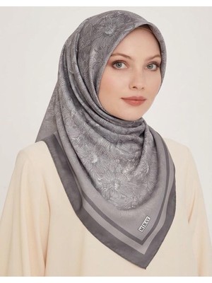 Miray Nevada Büyük Boy Organik Pamuk Eşarp - 120 x 120 - 6730-02