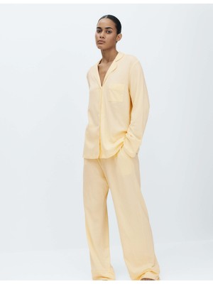 Marks & Spencer Pamuklu Modal Karışımlı Pijama Takımı