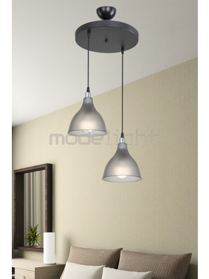 AG LightDesign Füme Sarkıt Avize Salon Mutfak Koridor Yatak Odası Lamba