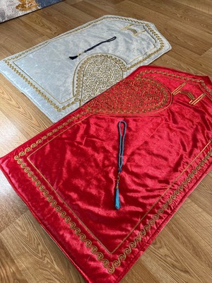 Lüks Home Kalpli Seccade Çift Seccadesi