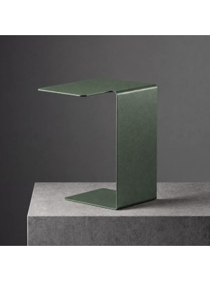 Modilab Modern Metal Yan Sehpa/minimal C Sehpa/ Salon, Koltuk Yanı Sehpası