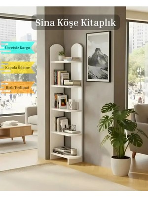 Treeandtech Sina Köşe Kitaplık