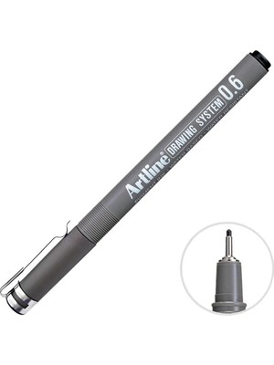 Artline 236 Çizim Kalemi 0.6 mm Siyah