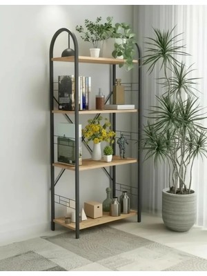 Treeandtech Likya 4 Raflı Kitaplık